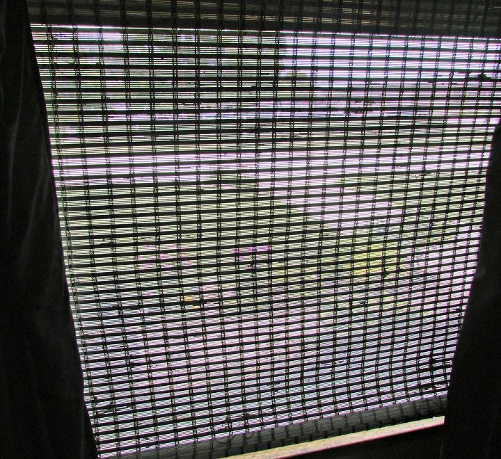 blinds bamboo rattan update, home decor, living room ideas, window treatments