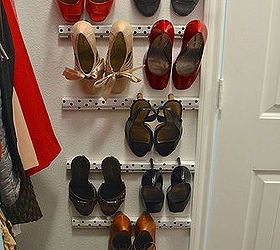 shoe storage high heels, closet, diy, storage ideas