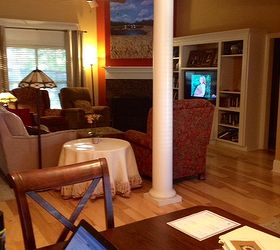 Posts in living room?