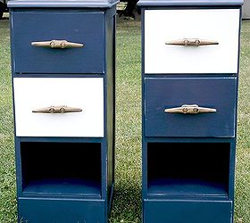 night stands desk upcycle tutorial, painted furniture, repurposing upcycling, woodworking projects
