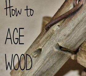 How to Age Wood (almost Instantly)