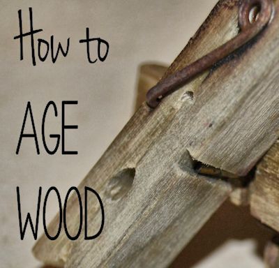 how to age wood fast diy, diy, woodworking projects