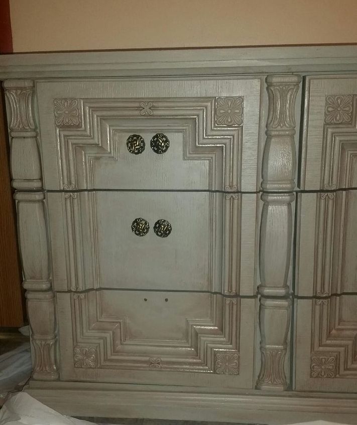 furniture chest refinished antique, painted furniture, repurposing upcycling