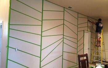  Tratamento de pintura geométrica fácil para paredes de destaque