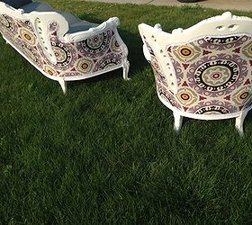 couch chair set paint upholstery antique, painted furniture, repurposing upcycling