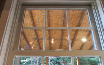 How can I finish my back porch ceiling in an inexpensive way?