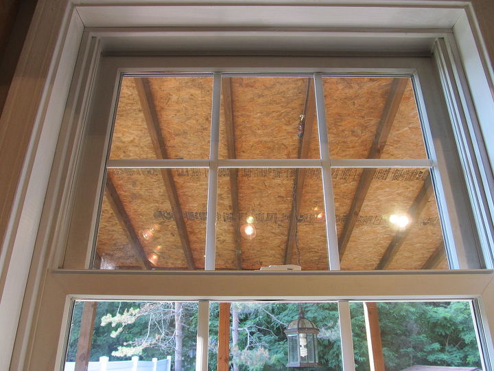 porch ceiling finish inexpensive, diy, home improvement, porches, woodworking projects