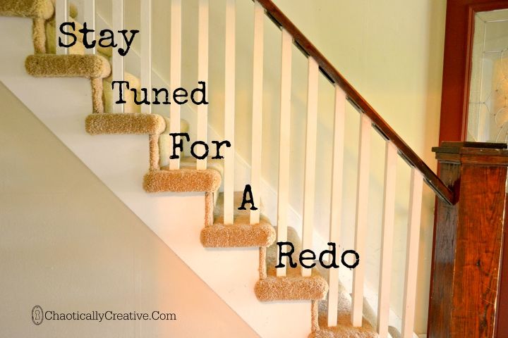 staircase redo budget hardwood, foyer, home decor, stairs