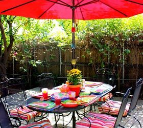 backyard color decor budget, decks, fences, flowers, gardening, outdoor living, patio, porches