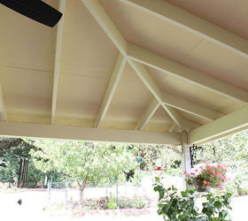 How To Finish Back Porch Ceiling Inexpensively Hometalk