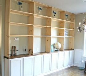 the best way to do built-in shelves hometalk