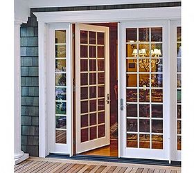 patio door makeover high end affordable, diy, doors, outdoor living, painting, patio, windows