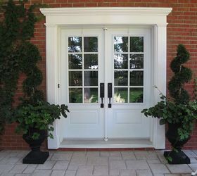 front entrance outdoor decor traditional, curb appeal, gardening, landscape, porches