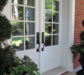 front entrance outdoor decor traditional, curb appeal, gardening, landscape, porches