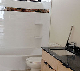 chautauqua modern home, bathroom ideas, home improvement, kitchen backsplash, kitchen design, tiling