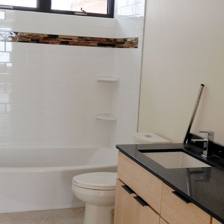 chautauqua modern home, bathroom ideas, home improvement, kitchen backsplash, kitchen design, tiling