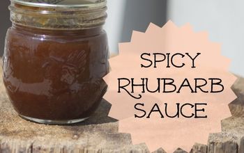Spicy Rhubarb Sauce
