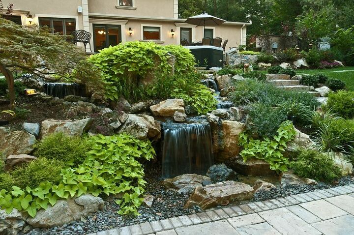 spas hot tub hydrotherapy backyard, outdoor living, ponds water features, spas, Gardening During Retirement