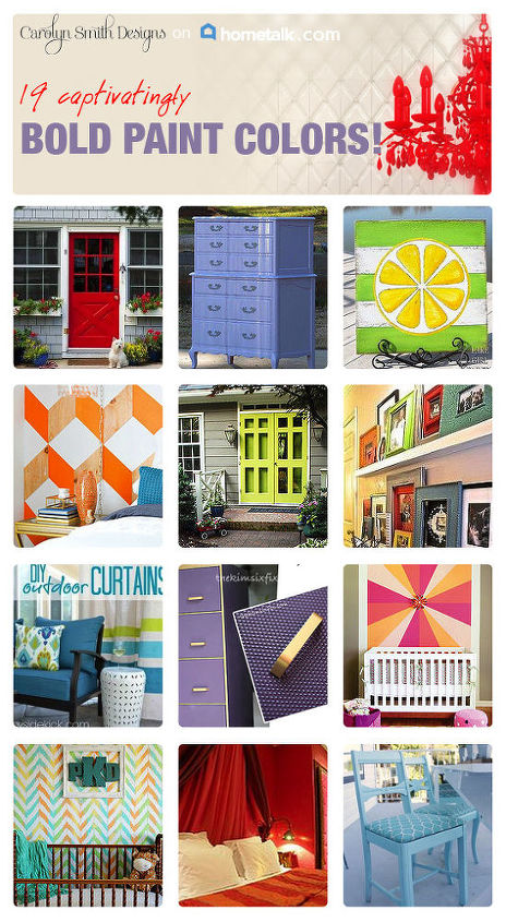 hometalk be bold with color, bedroom ideas, paint colors, painted furniture, painting