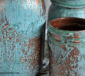 Create a Copper-Blue Patina {on Almost Anything!}