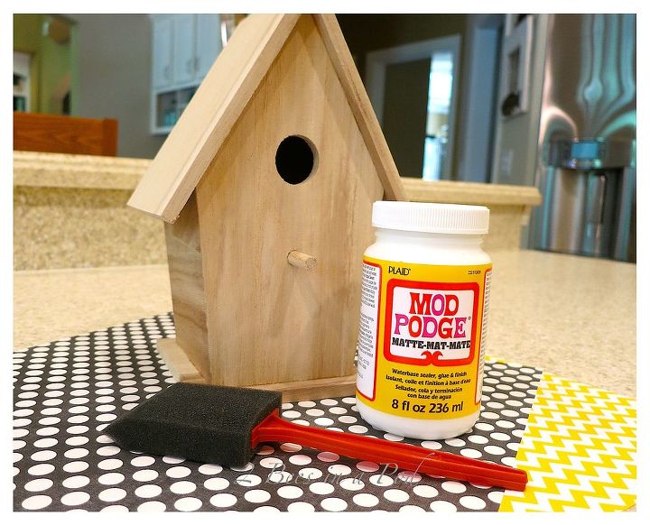 DIY Birdhouse With Vintage Book Pages Hometalk DIY Birdhouse With Vintage Book Pages Hometalk