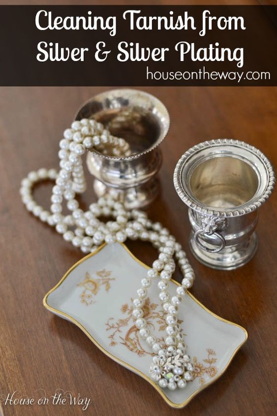 cleaning tarnished silver how to, cleaning tips, how to