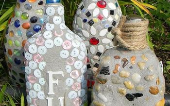 Garden Mosaics From Recycled Materials