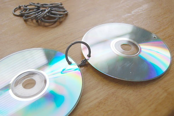 colgantes de cd para la habitacin de los adolescentes
