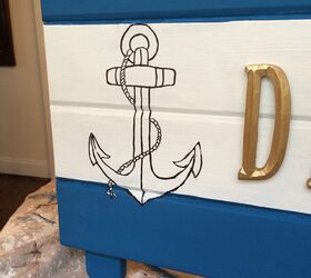 toy box painted salvage, painted furniture