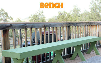 DIY $20 Outdoor Bench