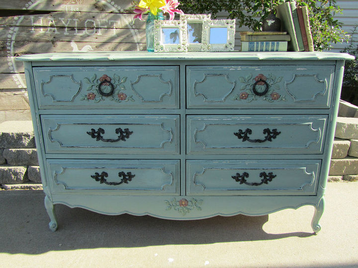 eloquent dresser, painted furniture