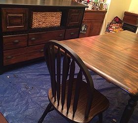 Dresser to Buffet Transformation With a Table to Match