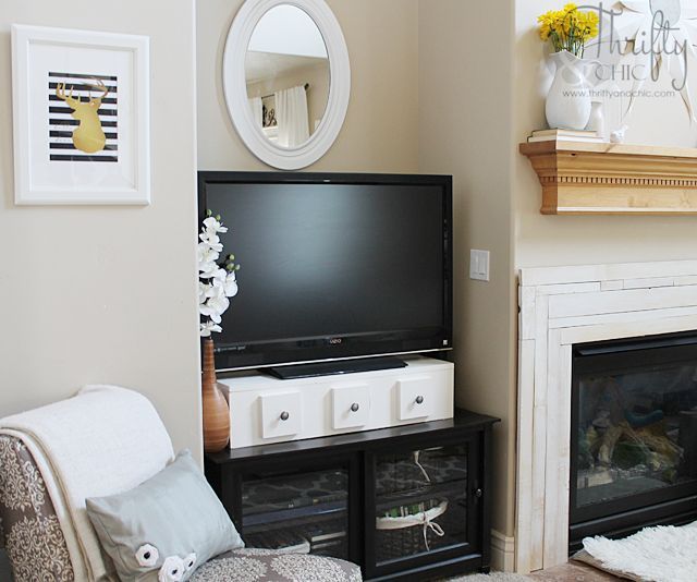 tv storage stand, diy, home decor, how to, living room ideas, painted furniture, woodworking projects