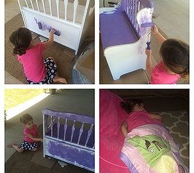 diy painting a wooden toy box, painted furniture