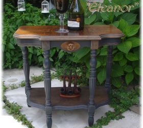 inspired elegant antique demi table eleanor, painted furniture