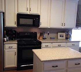 kitchen make over with cece caldwell s paints in dover white, chalk paint, kitchen cabinets, kitchen design, painting, Dover White by CeCe Caldwell s Paints
