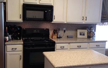 Kitchen Make-over With CeCe Caldwell's Paints in Dover White