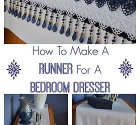 diy runner easy sew beaded, crafts, home decor