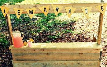 How to Make a Wooden Pallet Lemonade Stand