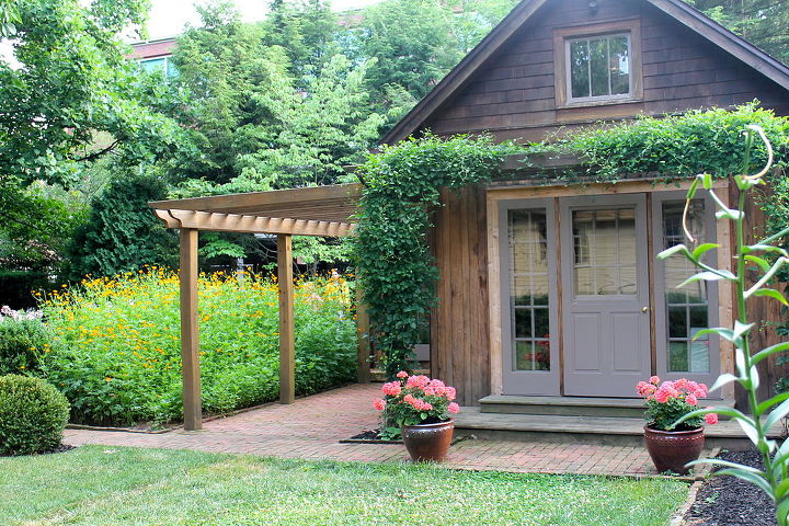 garden guest cottage tour, gardening, outdoor living