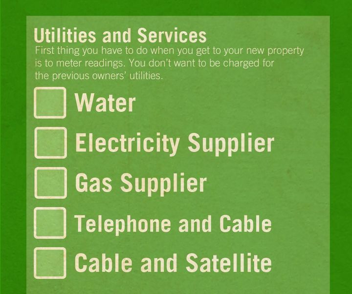 the change of address checklist hometalk