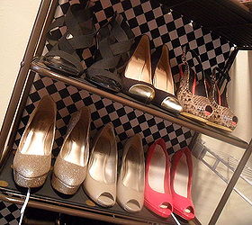 organization storage shoe shelf, closet, organizing, storage ideas