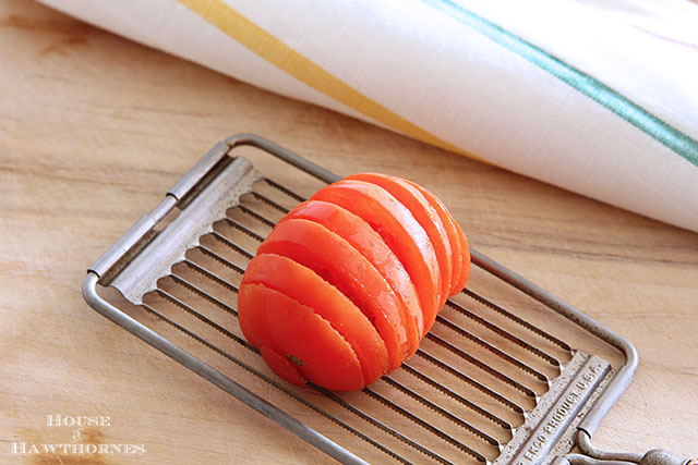 repurpose tomato slicer photo holder, repurposing upcycling
