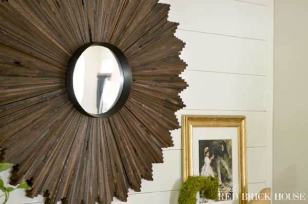 wall art wood mirror sunburst, diy, home decor, wall decor, woodworking projects