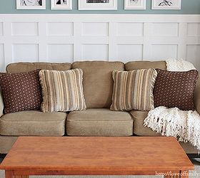 how to make a saggy sofa look brand new, home maintenance repairs, painted furniture
