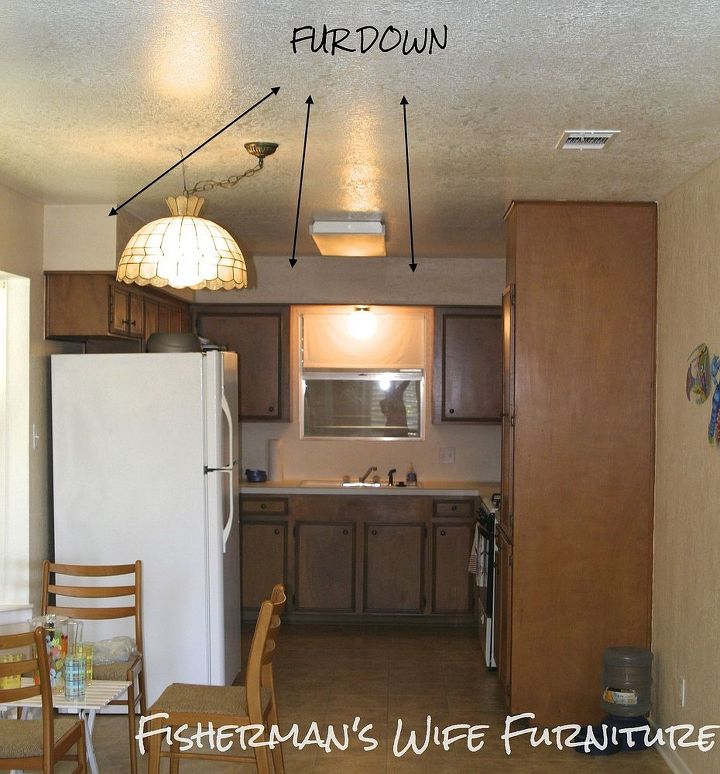 Covering Soffit In Kitchen Remodel Hometalk