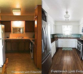 kitchen remodel soffit ceiling, countertops, diy, flooring, hardwood floors, kitchen cabinets, kitchen design, woodworking projects
