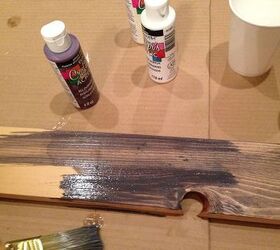 color wash board faux barn, woodworking projects