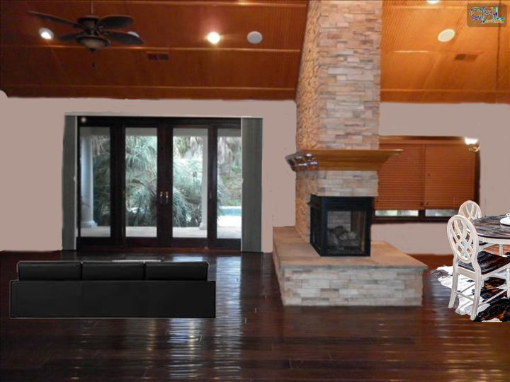 q paint the paneling, diy, painting, wall decor