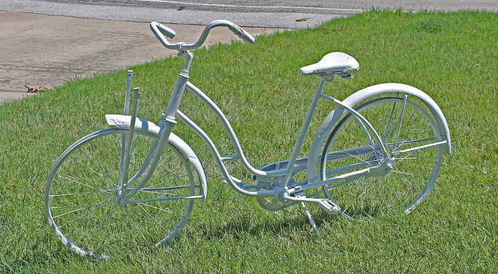 arte de jardim de bicicleta vintage